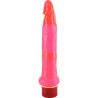 SEVEN CREATIONS - CIENKI ROZOWY WIBRATOR ANALNY W JELLY