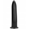 ALL BLACK - ROZSZERZACZ ANALNY I POCHWOWY 20 CM