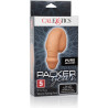 CALEXOTICS - SILIKONOWE OPAKOWANIE PENIS 12,75 CM KARMEL