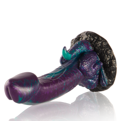 EPIC - BAZYLISKOWY DILDO PODWÓJNIE LUSKOWA PRZYJEMNOSC MALY ROZMIAR