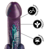 EPIC - BAZYLISKOWY DILDO PODWÓJNIE LUSKOWA PRZYJEMNOSC MALY ROZMIAR