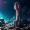 EPIC - BAZYLISKOWY DILDO PODWÓJNIE LUSKOWA PRZYJEMNOSC MALY ROZMIAR