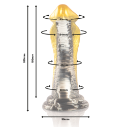 EPIC - DRAKON DILDO ZÓLTA KOBRA
