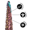 EPIC - CHARYBDIS DILDO Z MACKA MACKA, MALY ROZMIAR