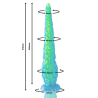 EPIC - FLUORESCENCYJNY DILDO Z MACKA, DUZY ROZMIAR