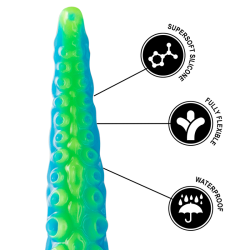 EPIC - FLUORESCENCYJNY DILDO Z MACKA, DUZY ROZMIAR