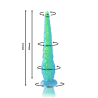 EPIC - SCYLLA FLUORESCENCYJNY CIENKI DILDO Z MACKA MALY ROZMIAR