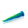 EPIC - SCYLLA FLUORESCENCYJNY CIENKI DILDO Z MACKA MALY ROZMIAR