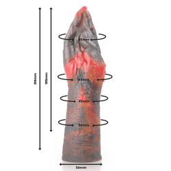 EPIC - LILITH DILDO ZŁY DEMON M