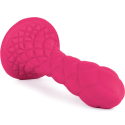 SILEXD - DREAMY DILDO FANTASY PŁYNNY SILIKON TERMOREAKTYWNY FUKSJA 18,5 CM