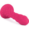 SILEXD - DREAMY DILDO FANTASY SILICONE LIQUIDE THERMOREACTIF FUCHSIA 18,5 CM