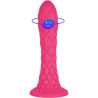 SILEXD - DREAMY DILDO FANTASY PŁYNNY SILIKON TERMOREAKTYWNY FUKSJA 18,5 CM