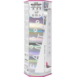 SILEXD - DREAMY DILDO FANTASY SILICONE LIQUIDE THERMOREACTIF FUCHSIA 18,5 CM