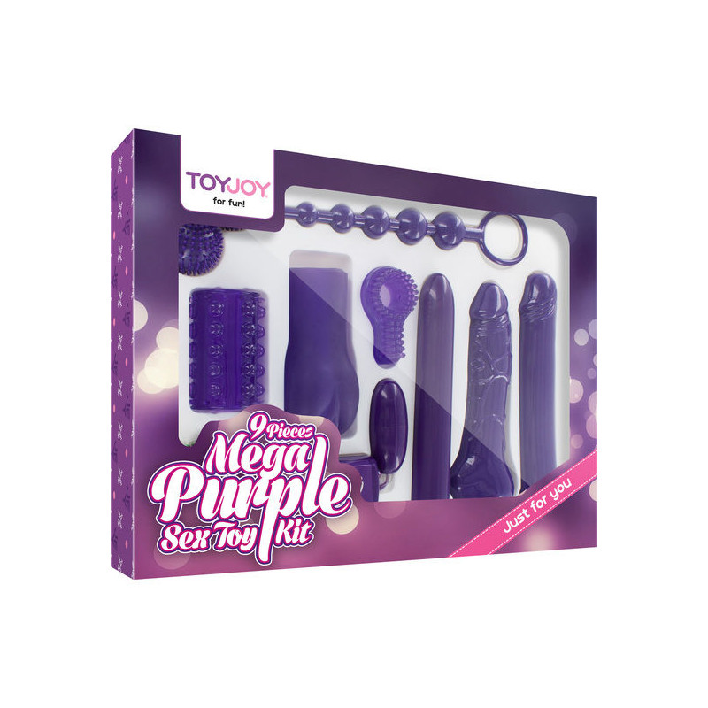 TOYJOY - TYLKO DLA CIEBIE MEGA FIOLETOWY ZESTAW SEKSUALNY