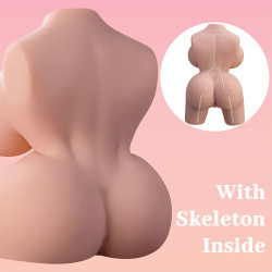 XISE - FRIEDA TORSO FEMMINILE REALISTICO CON VIBRAZIONE 36 CM
