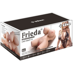 XISE - FRIEDA REALISTYCZNY TORSO KOBIECE Z WIBRACJĄ 36 CM