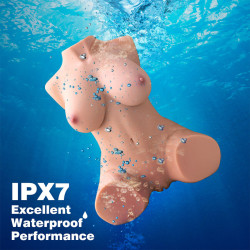 XISE - DANIA PCHAJĄCA REALISTYCZNA WIBRACYJNA KOBIECA TORSO 52 CM