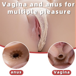 XISE - ORGANISIERTER, REALISTISCHER WEIBLICHER TORSO MIT STOSSENDER 71 CM