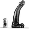 ALL BLACK - REALISTYCZNY CZARNY DILDO FISTING 29 CM