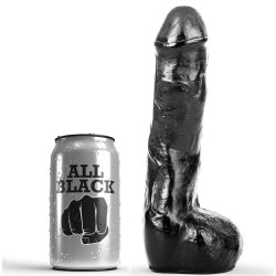 ALL BLACK - REALISTYCZNY ANAL PENE 20 CM