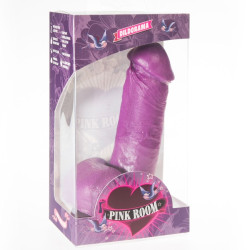 PINK ROOM - NAO REALISTYCZNE DILDO FIOLETOWE 16 CM