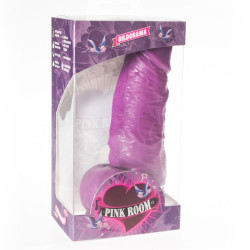 PINK ROOM - DAYAN REALISTYCZNE DILDO FIOLETOWE 17 CM