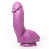 PINK ROOM - ELIAN REALISTYCZNE DILDO FIOLETOWE 17,5 CM