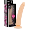 DELTA CLUB - ZABAWKI DILDO NATURALNY SILIKON MEDYCZNY 17 CM -O- 3 CM