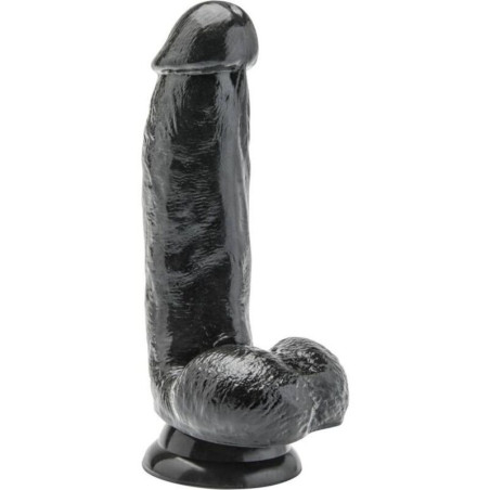 GET REAL - DILDO 12 CM Z KULKAMI CZARNE