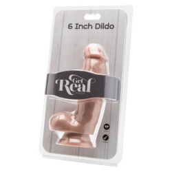 GET REAL - DILDO 12 CM ZE SKORA KULEK
