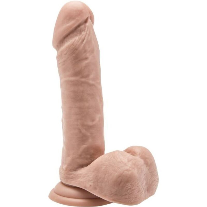 GET REAL - DILDO 18 CM WITH BALLS SKIN GET REAL - DILDO 18 CM WITH BALLS SKIN