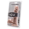 GET REAL - DILDO 18 CM ZE SKORA KULEK