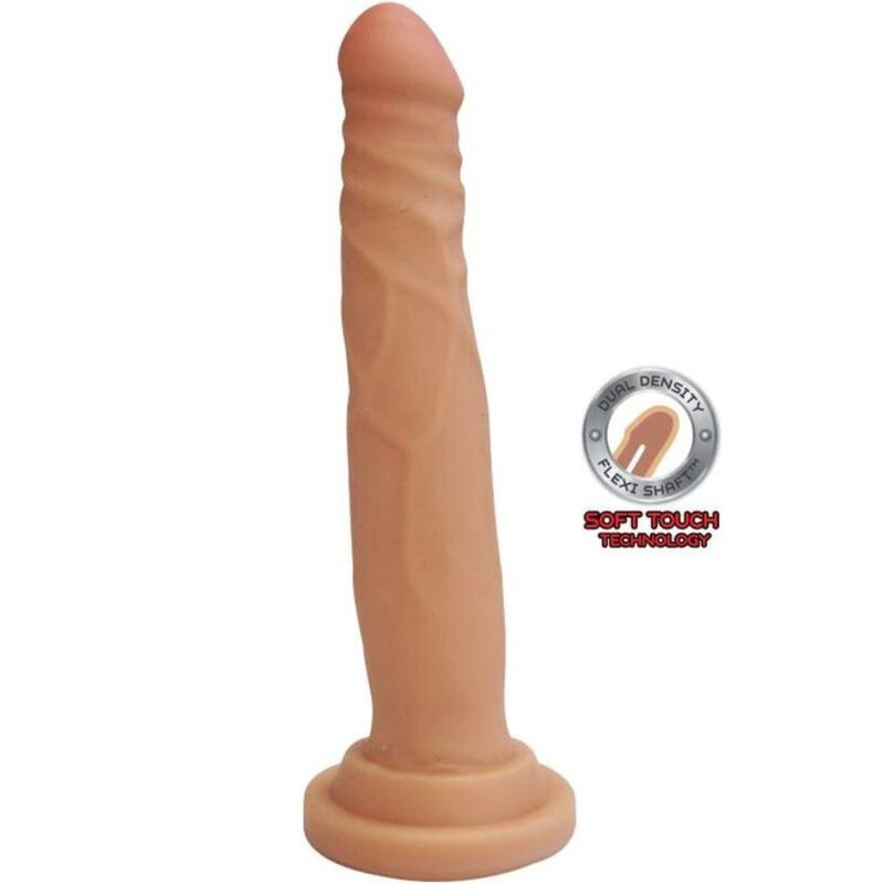 GET REAL - DONG O PODWOJNEJ GESTOSCI 19 CM SKORA