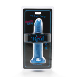 GET REAL - HAPPY DICKS DONG 19 CM NIEBIESKI