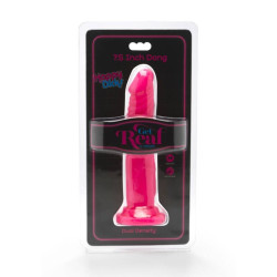 GET REAL - HAPPY DICKS DONG 19 CM ROZOWY