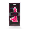 GET REAL - HAPPY DICKS DILDO 12 CM KULKI ROZOWE
