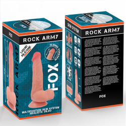 ROCKARMY - RENARD EN SILICONE LIQUIDE 19 CM -O- 3,2 CM