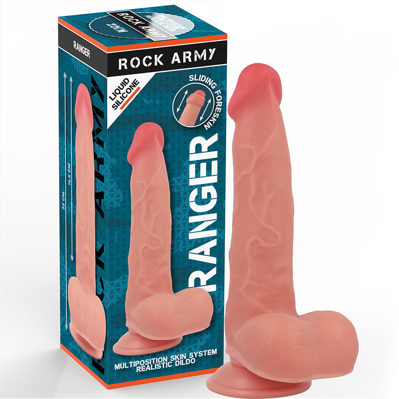 ROCKARMY - PŁYNNY SILIKON RANGER 22 CM -O- 3,6 CM