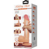 PRETTY LOVE - SERIA SLIDING SKIN REALISTYCZNY DILDO Z ZDALNE STEROWANIE PRZYSSAWKA 21,8 CM