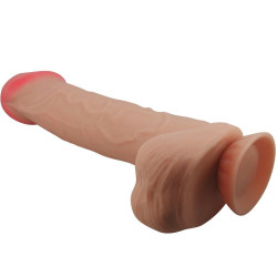 PRETTY LOVE - SERIA SLIDING SKIN REALISTYCZNY DILDO Z PRZYSsawkA 26 CM