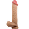PRETTY LOVE - SERIA SLIDING SKIN REALISTYCZNY DILDO Z PRZYSsawkA 26 CM