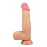 PRETTY LOVE - SERIA SLIDING SKIN REALISTYCZNY DILDO Z PRZYSsawkA 21,8 CM
