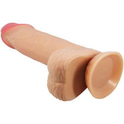 PRETTY LOVE - SERIA SLIDING SKIN REALISTYCZNY DILDO Z PRZYSsawkA 20,6 CM