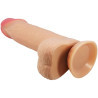 PRETTY LOVE - SERIA SLIDING SKIN REALISTYCZNY DILDO Z PRZYSsawkA 20,6 CM