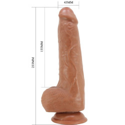 PRETTY LOVE - DRACO REALISTYCZNY DILDO 23 CM MODEL 2 FLESH