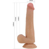 PRETTY LOVE - WYSOKI REALISTYCZNY DILDO 22 CM MIĘSO