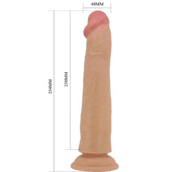 PRETTY LOVE - SHARIFE REALISTYCZNY DILDO 25 CM MIĘSO
