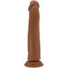 PRETTY LOVE - DILDO REALISTA SHARIFE 25 CM MARROM