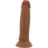 PRETTY LOVE - QUENTIN DILDO REALISTA 18 CM MARROM