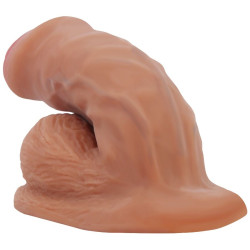 PRETTY LOVE - WARNELL ULTRA REALISTYCZNY I ELASTYCZNY DILDO 9,5 CM MULATO
